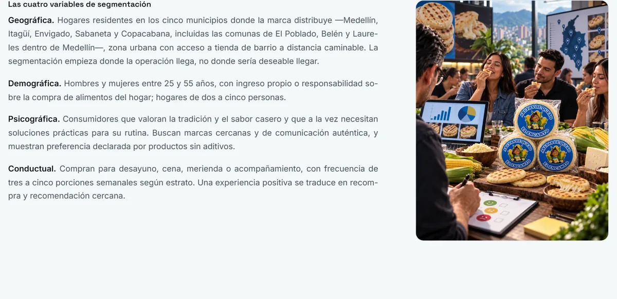 Cómo quedó en la primera entrega: Más información para definir los nichos